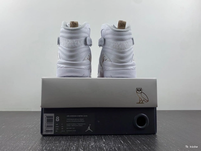 Reps TBK 8 OVO Jordan AA1239-135 Retro White 0801